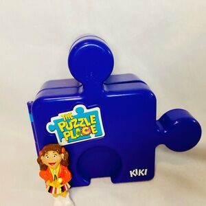 The Puzzle Place Kiki Portable Mini Playhouse Puzzle Toy Vintage PBS – Complete